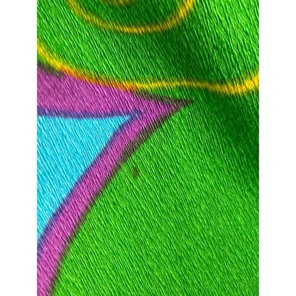 Vintage 1960s Psychedelic Butterfly Maxi Dress Alice Polynesian Fashions Size XS - Picture 12 of 13